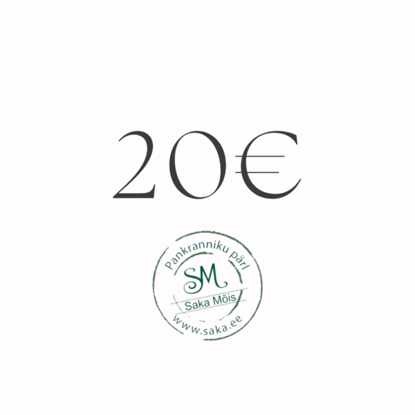 Kinkekaart 20€